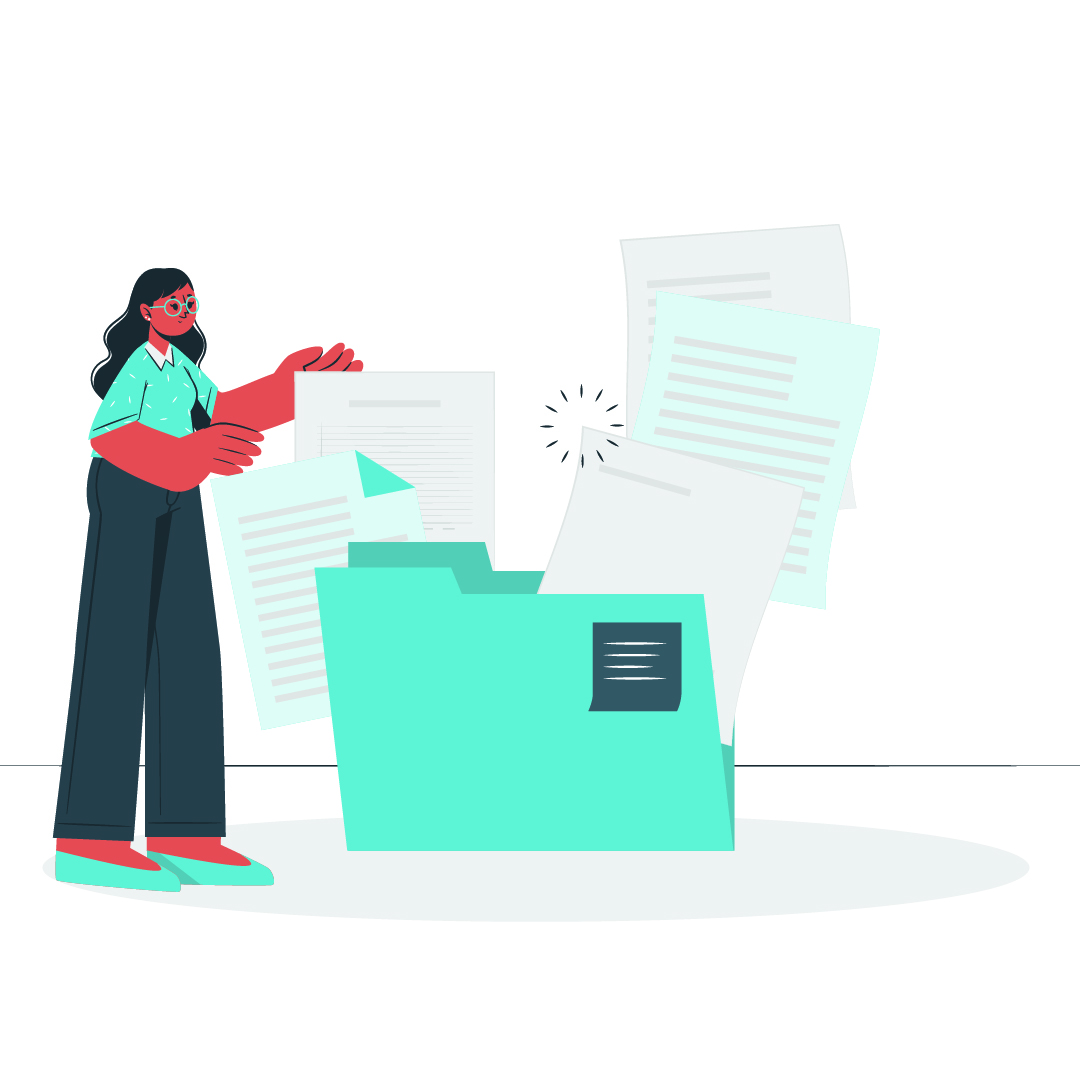 آماده‌سازی مدارک